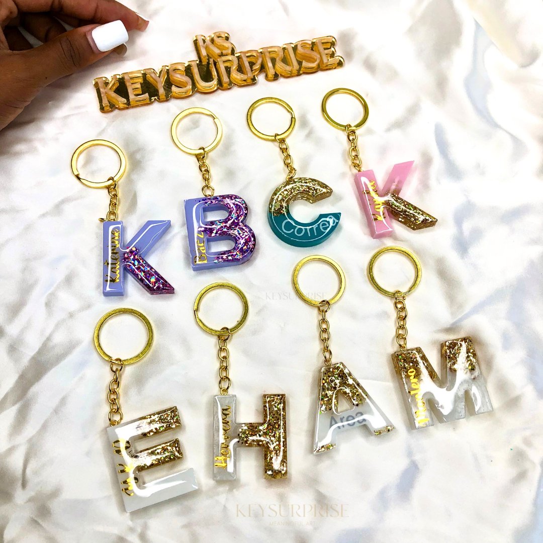 INITIALS KEYCHAINS